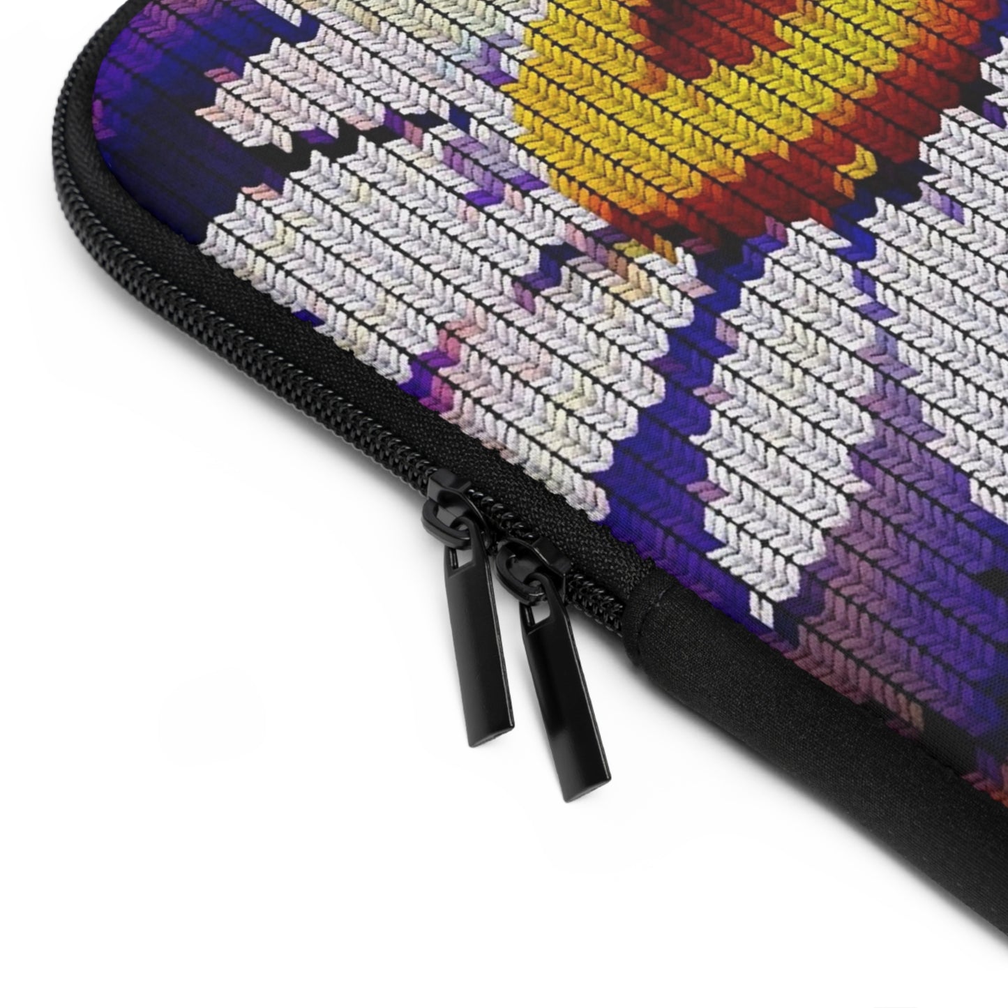 Laptop Sleeve: BALEIJO Knitastic Daisies Collection 01