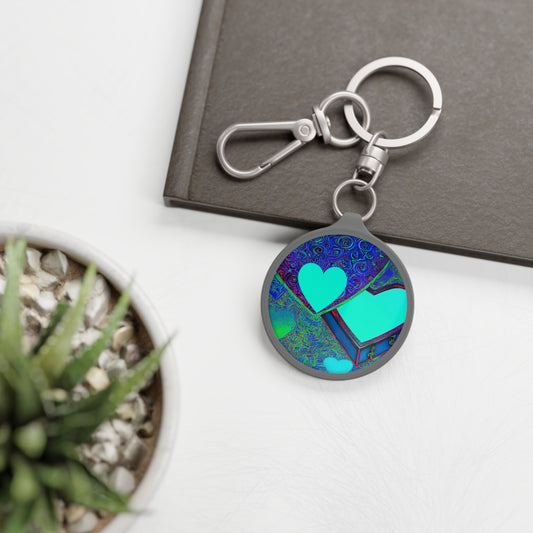 Keyring Tag: BALEIJO Sea of Hearts Collection