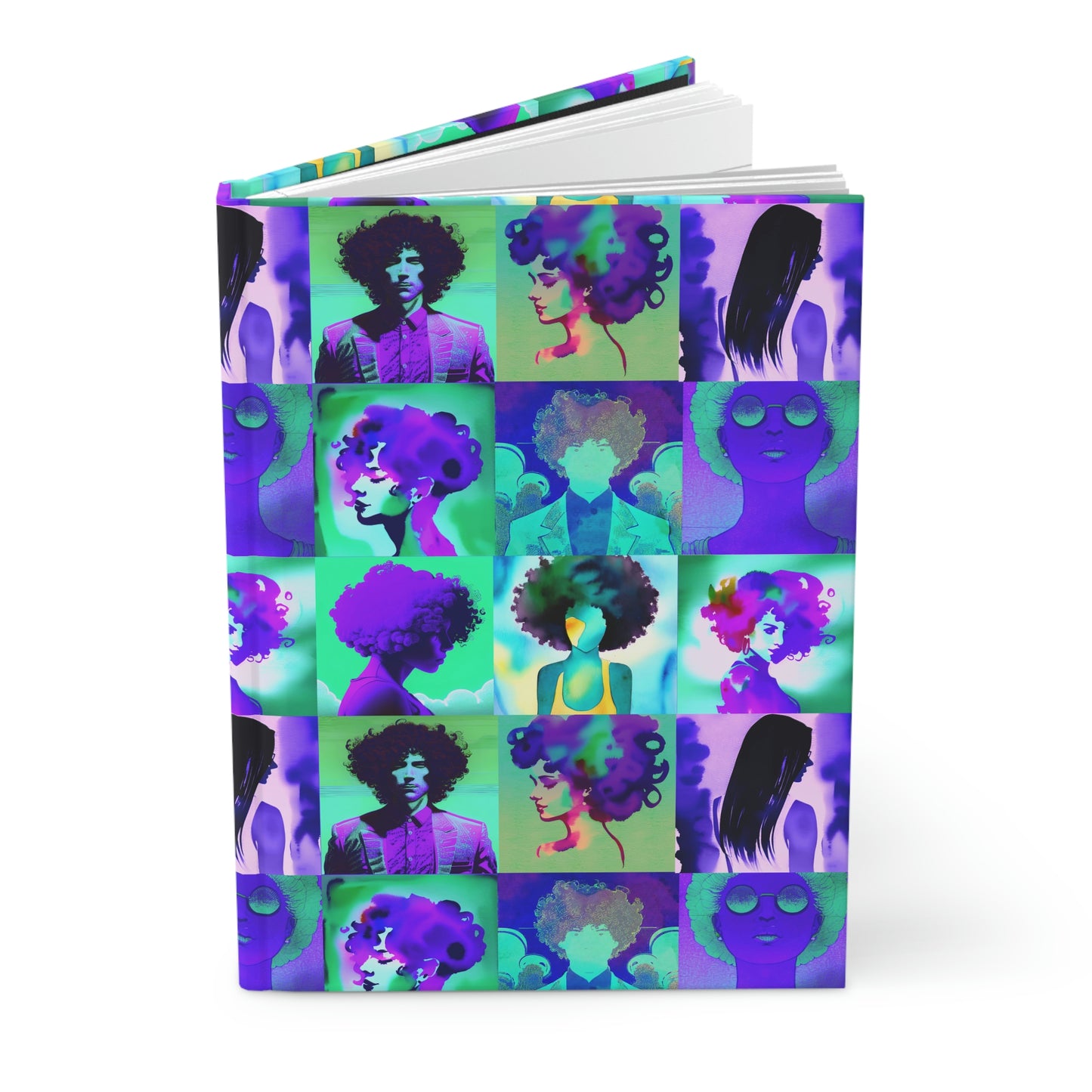 Hardcover Travel Journal Matte: BALEIJO Coiffure Collection 01