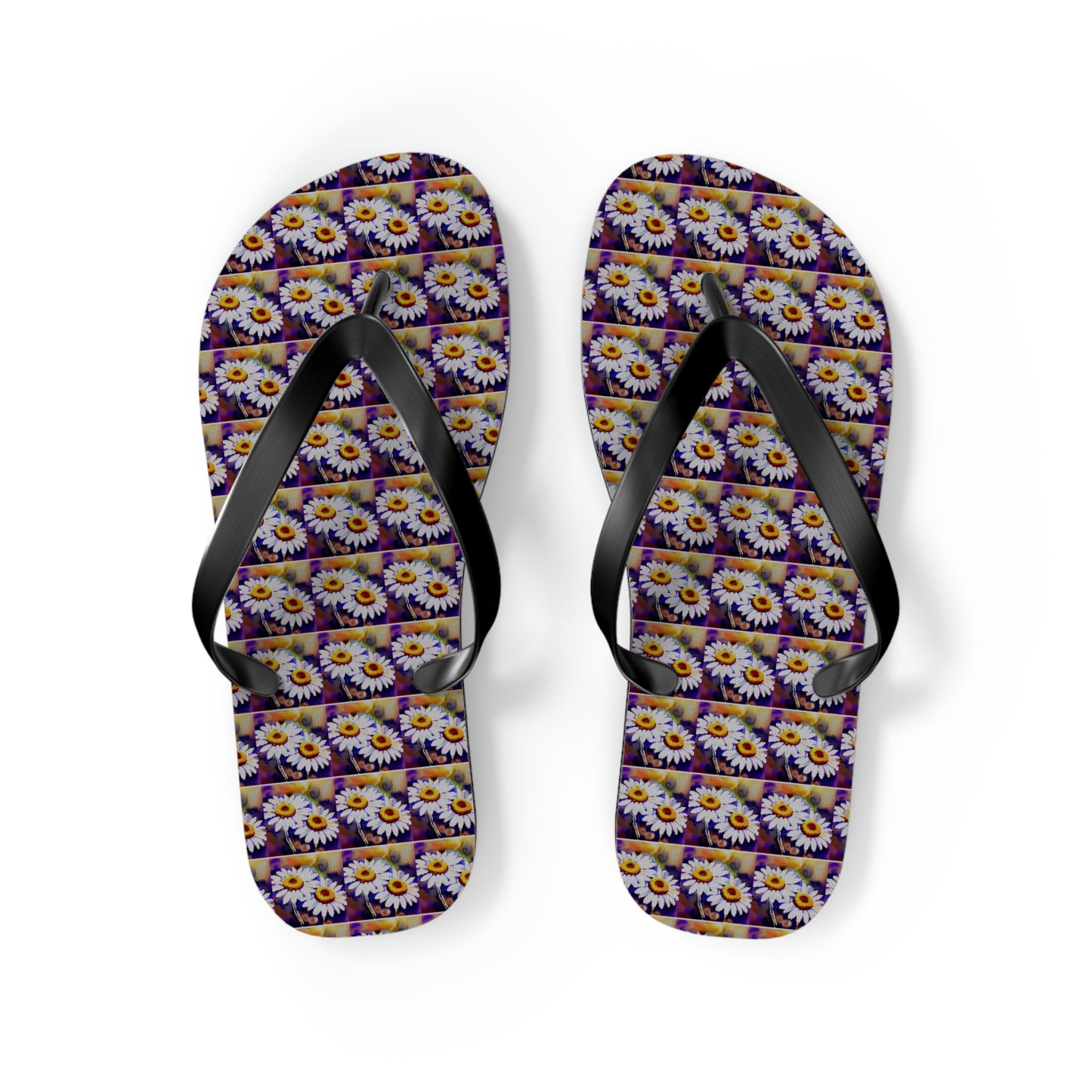Flip Flops: BALEIJO Knitastic Daisies Collection 01