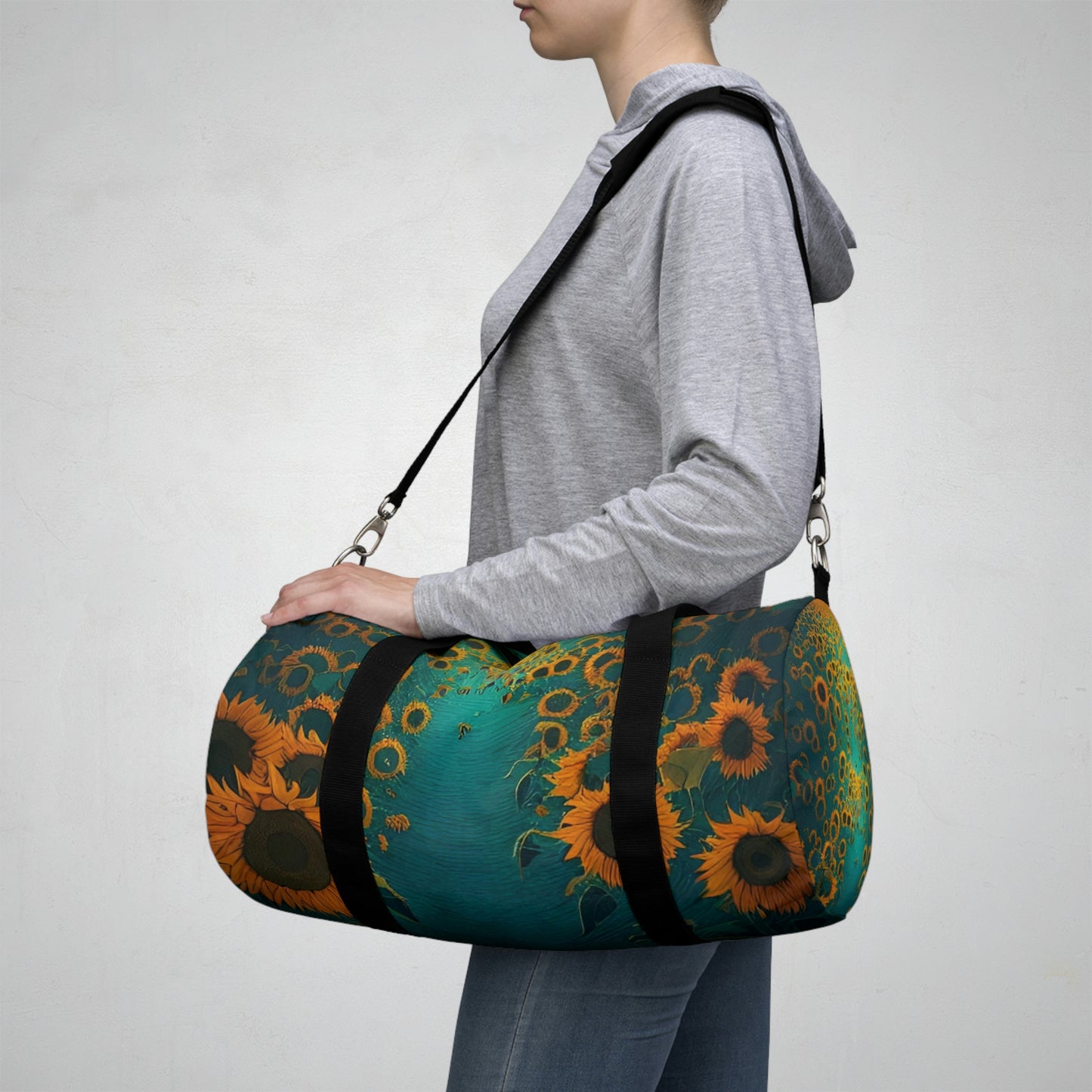 Duffel Bag: BALEIJO Walk Among the Sunflowers Collection