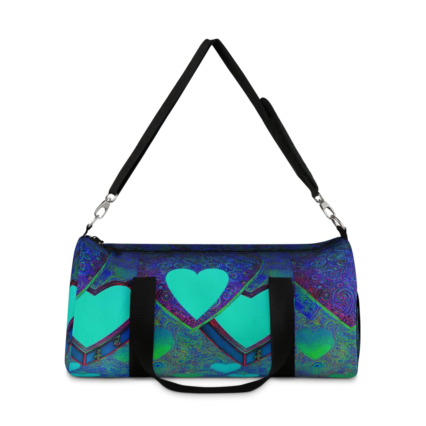 Duffel Bag: BALEIJO Sea of Hearts Collection