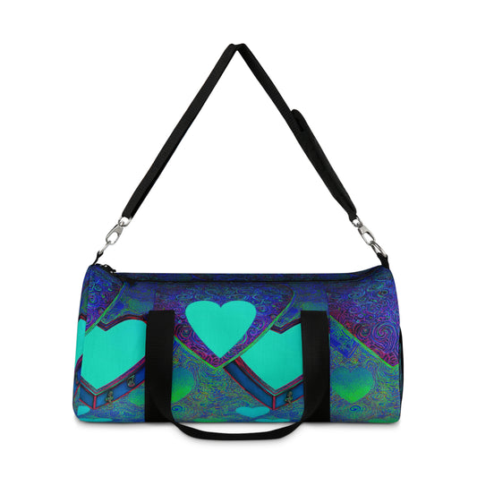 Duffel Bag: BALEIJO Sea of Hearts Collection