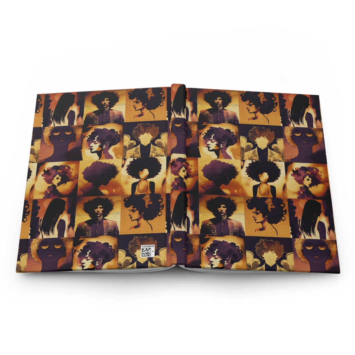 Hardcover Travel Journal Matte: BALEIJO Coiffure Collection 02