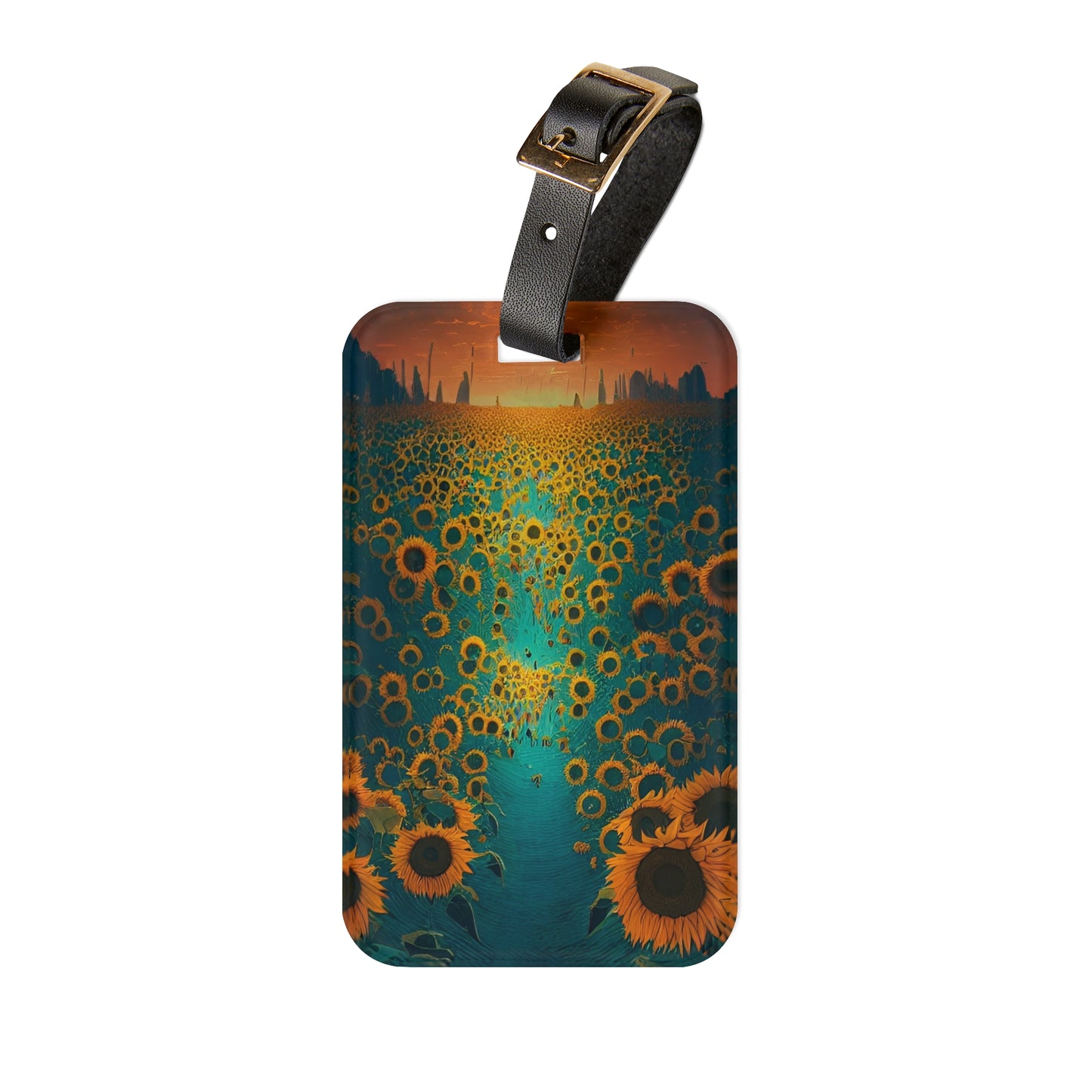 Luggage Tag ID: BALEIJO Walk Among the Sunflowers Collection