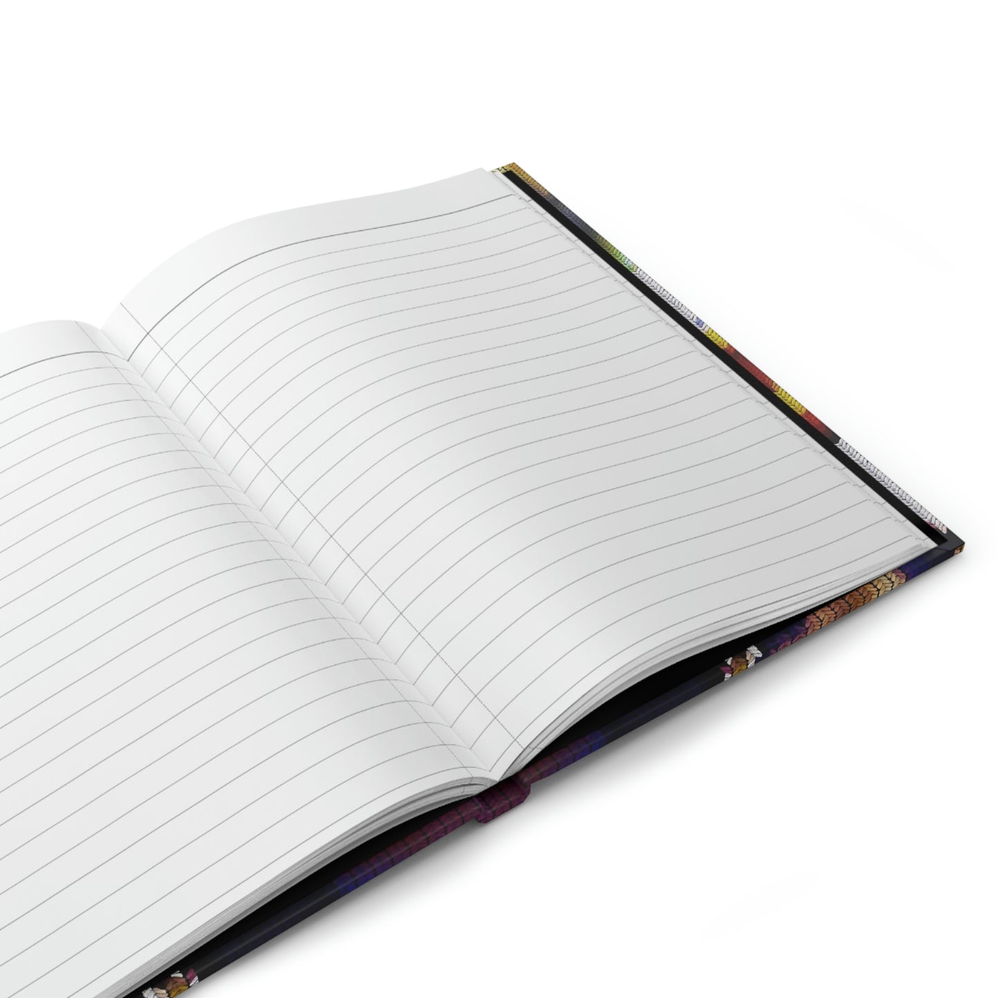 Hardcover Travel Journal Matte: BALEIJO Knitastic Daisies Collection 01
