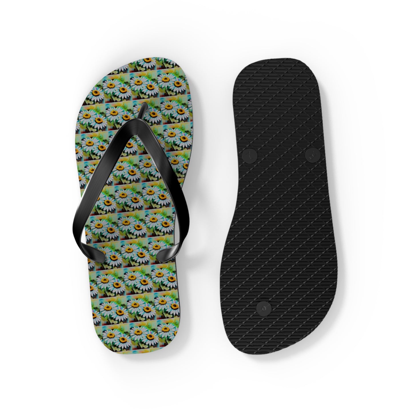 Flip Flops: BALEIJO Knitastic Daisies Collection 02
