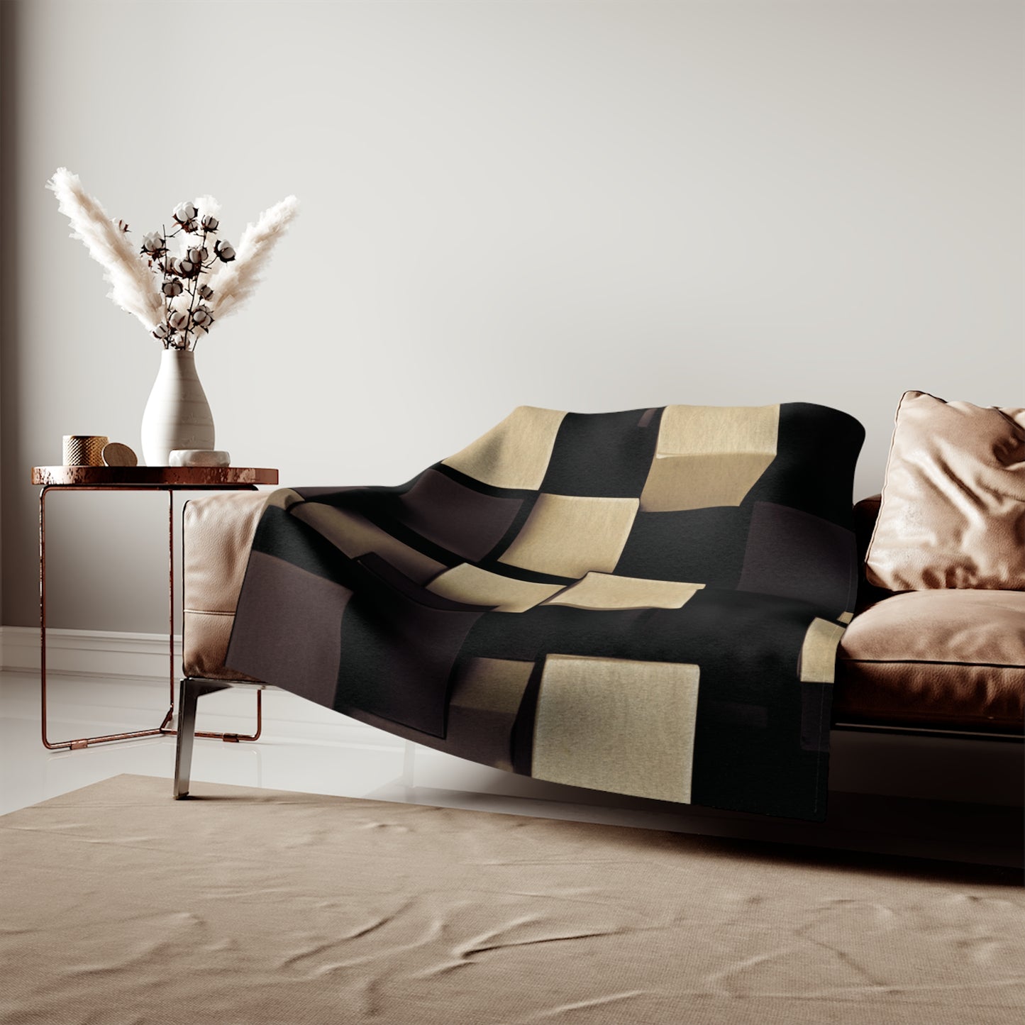 Sweatshirt Blanket: BALEIJO Block Pattern Collection 01