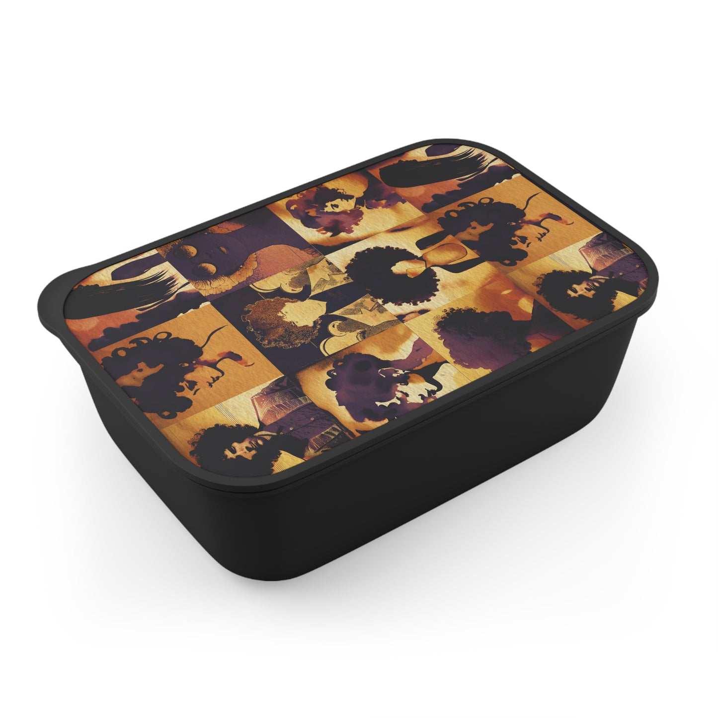 PLA Bento Box with Band and Utensils: BALEIJO Coiffure Collection 02