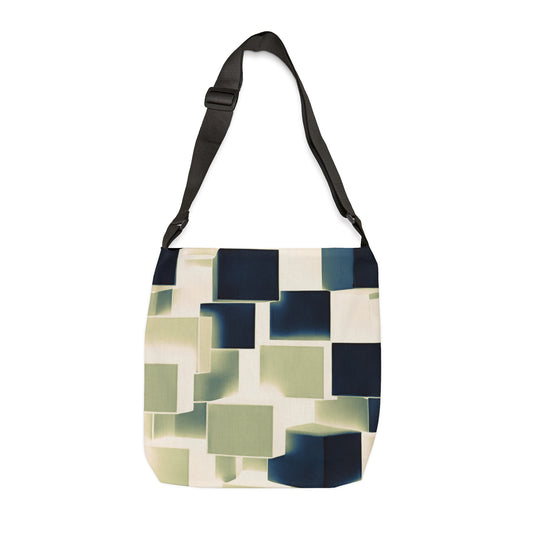 Adjustable Tote Bag: BALEIJO Block Pattern Collection 02