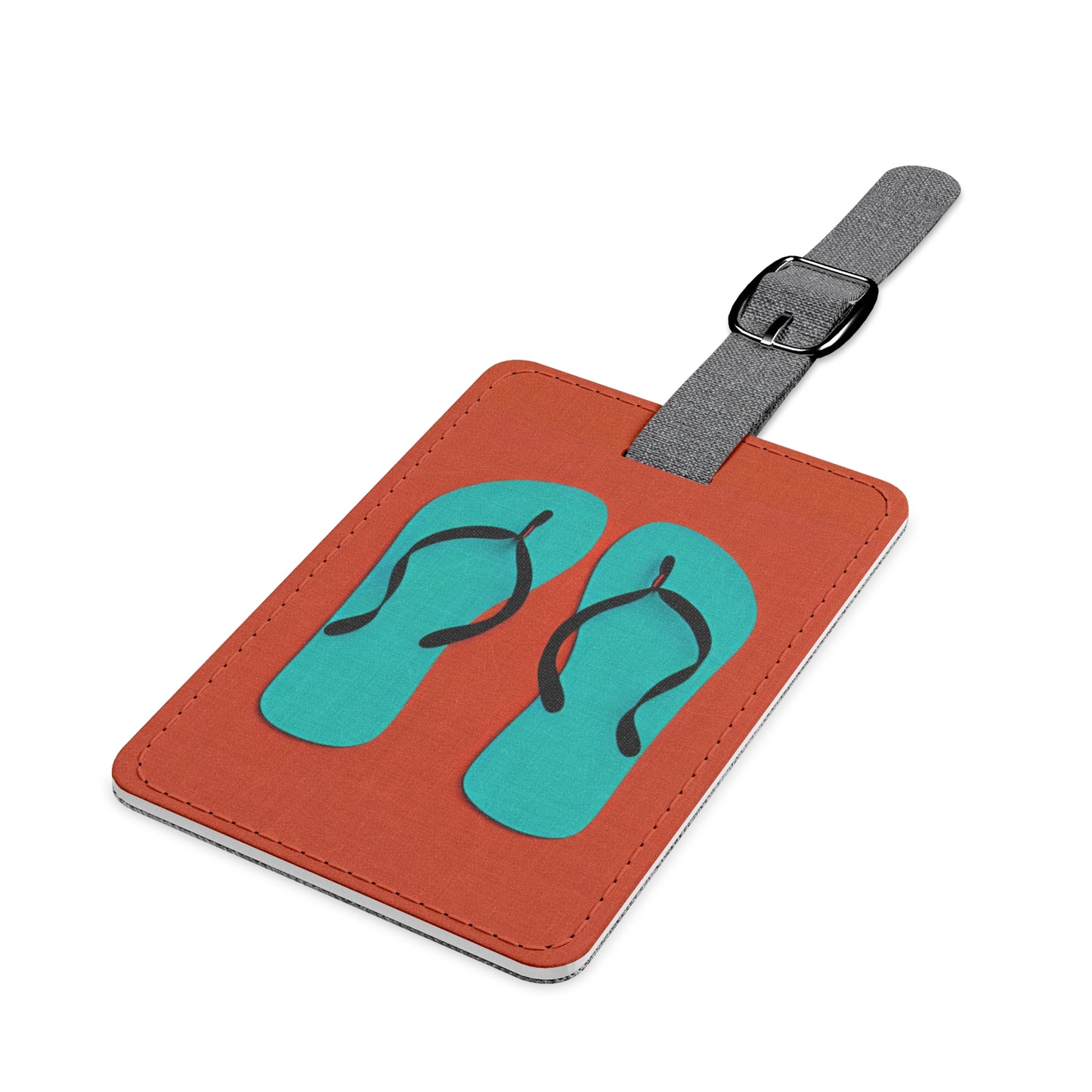 Saffiano Polyester  Luggage Tag: BALEIJO Toes Out Collection