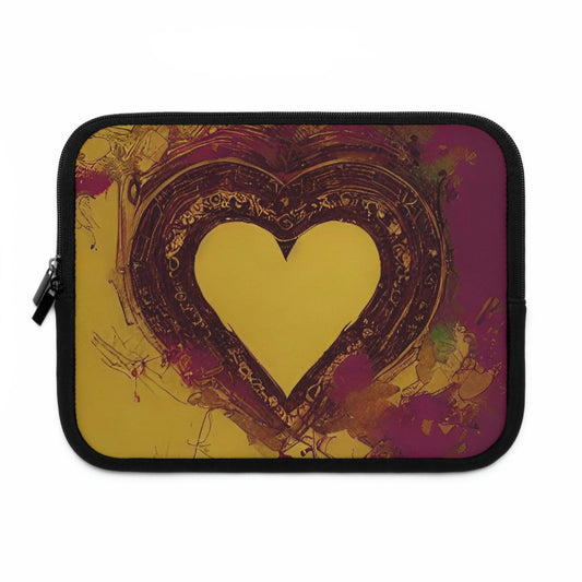 Laptop Sleeve: BALEIJO Golden Heart Collection