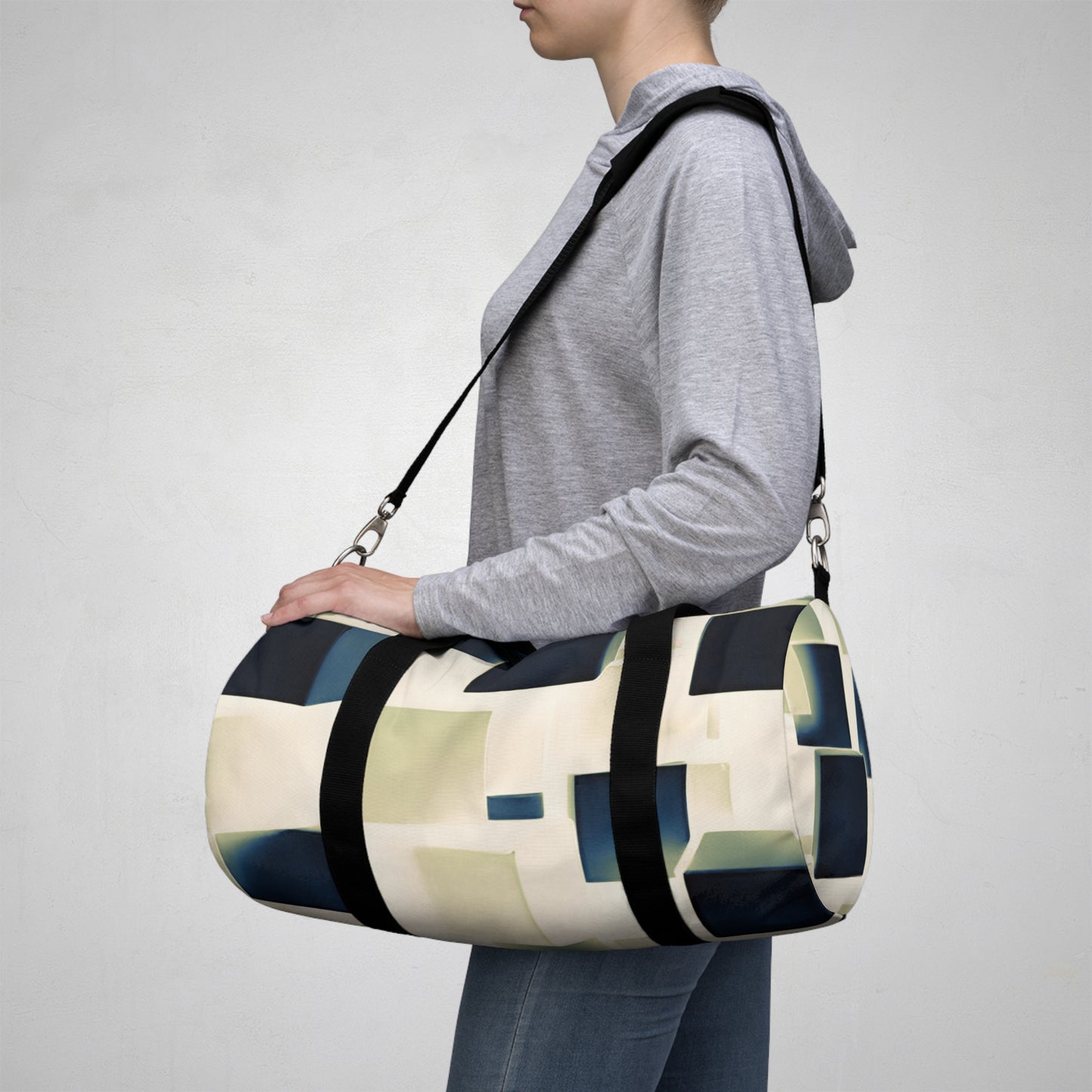 Duffel Bag: BALEIJO Block Pattern Collection 02