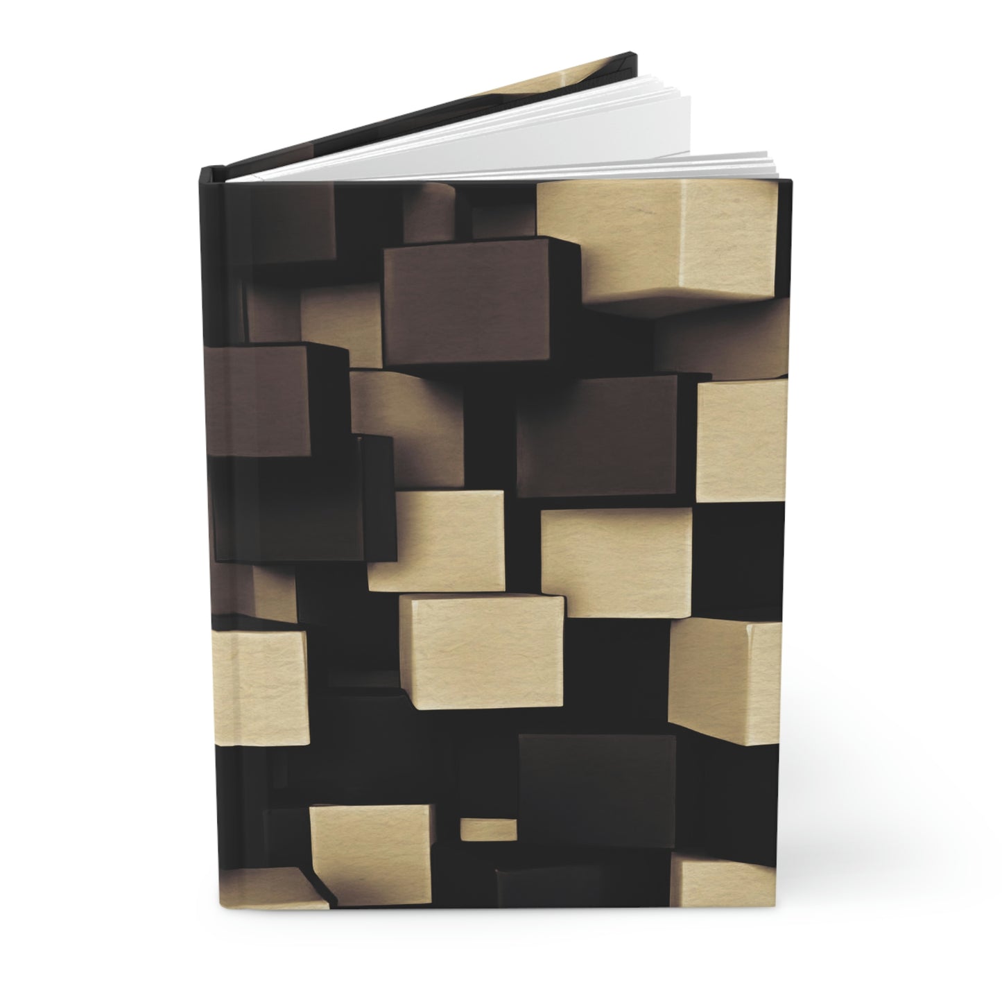 Hardcover Travel Journal Matte: BALEIJO Block Pattern Collection 01