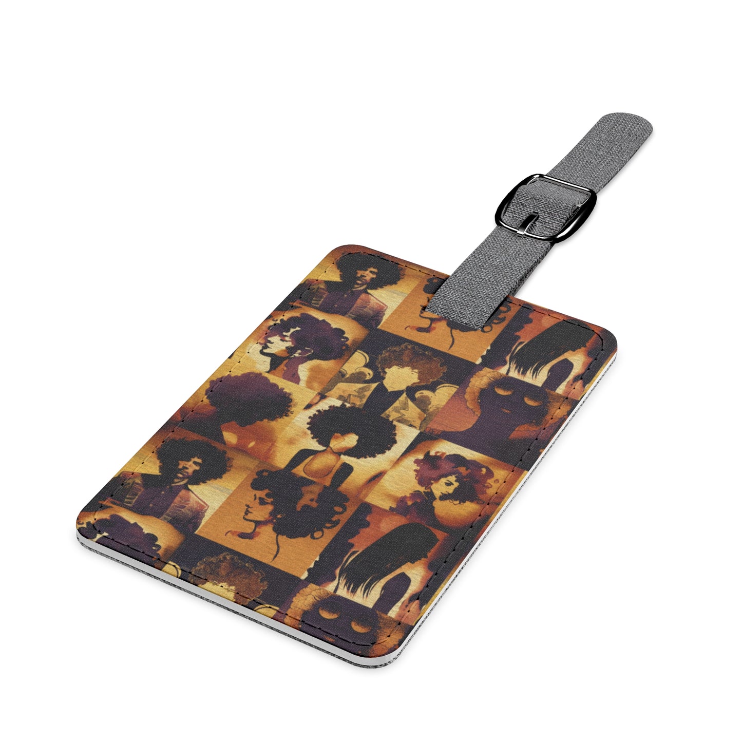 Saffiano Polyester Luggage Tag: BALEIJO Coiffure Collection 02