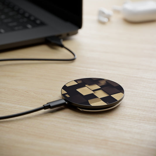 Magnetic Induction Charger: BALEIJO Block Pattern Collection 01