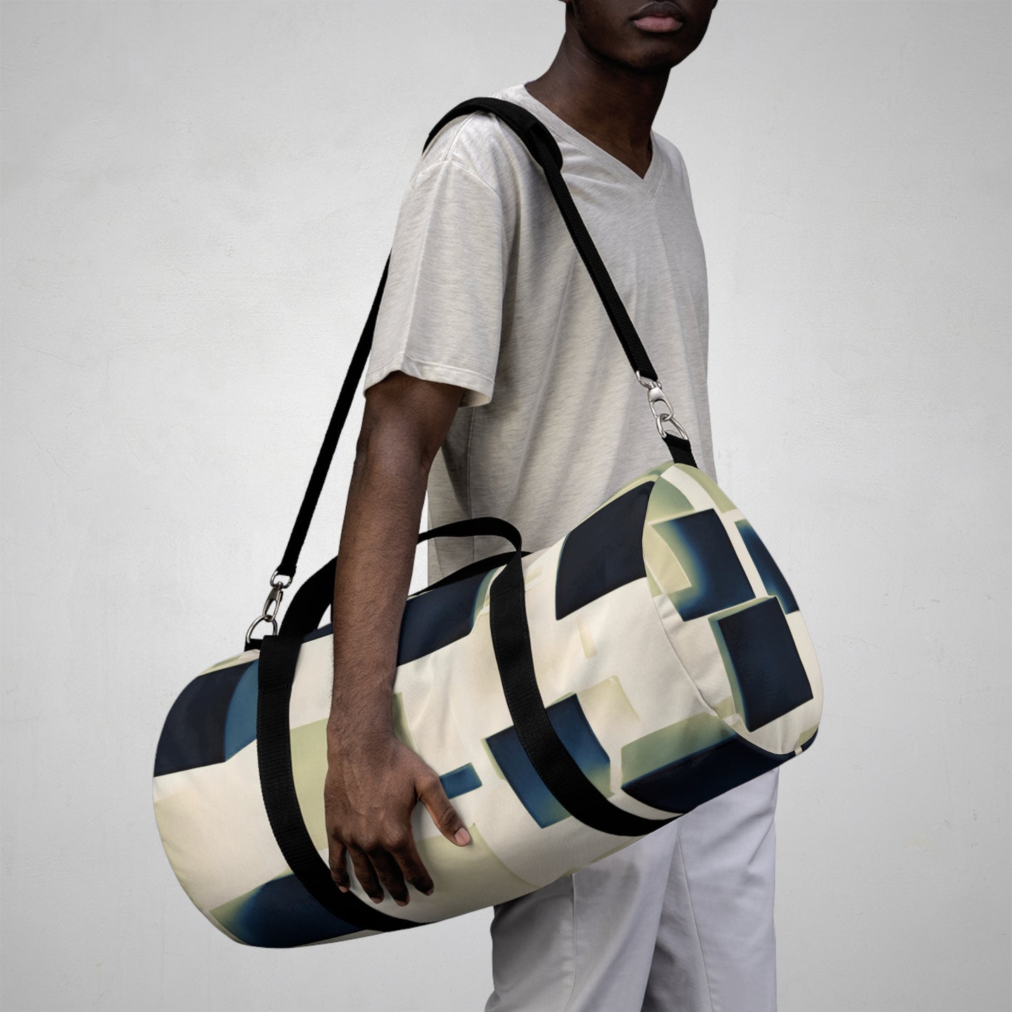 Duffel Bag: BALEIJO Block Pattern Collection 02