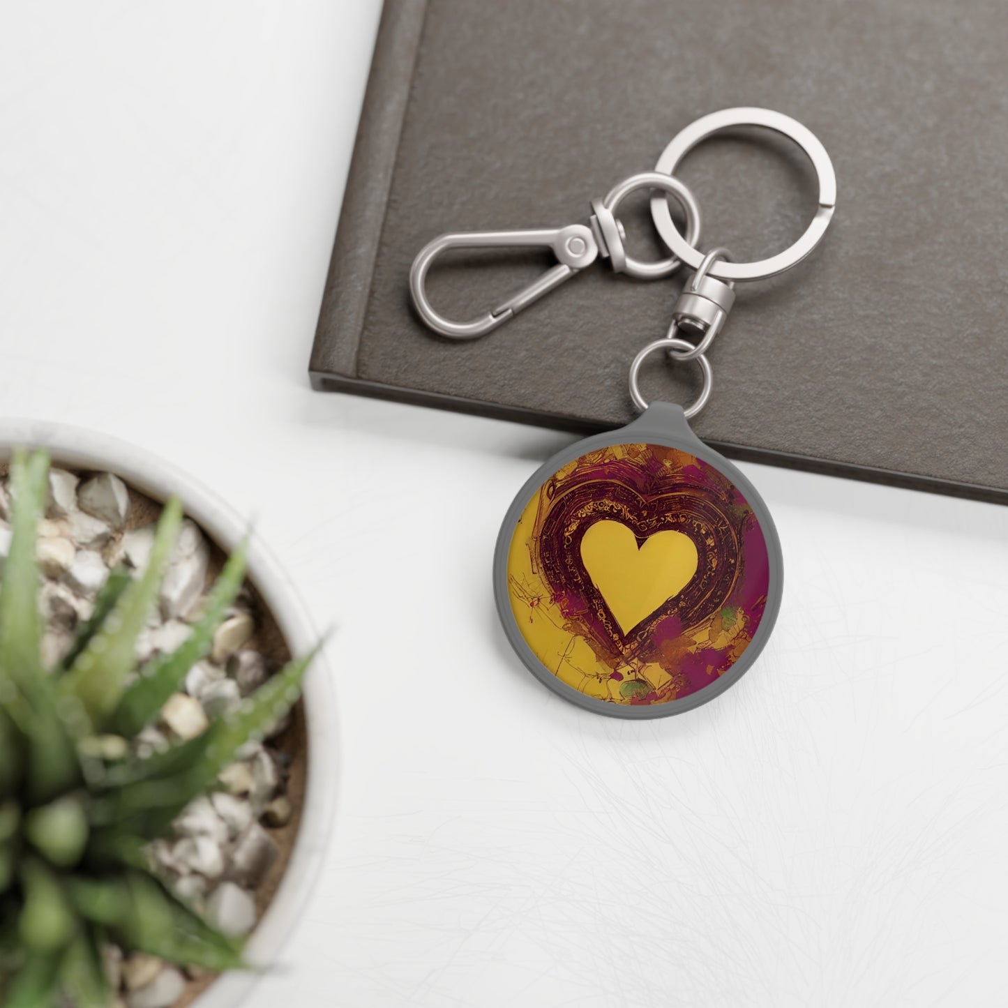 Keyring Tag: BALEIJO Golden Heart Collection