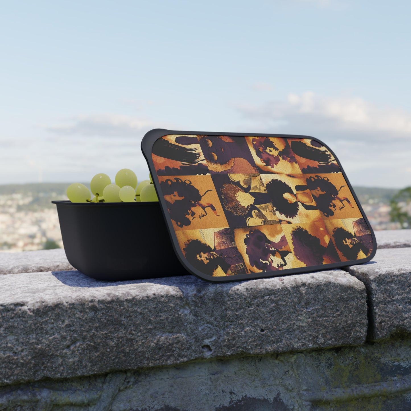 PLA Bento Box with Band and Utensils: BALEIJO Coiffure Collection 02