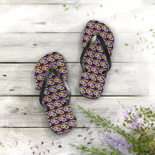 Flip Flops: BALEIJO Knitastic Daisies Collection 01