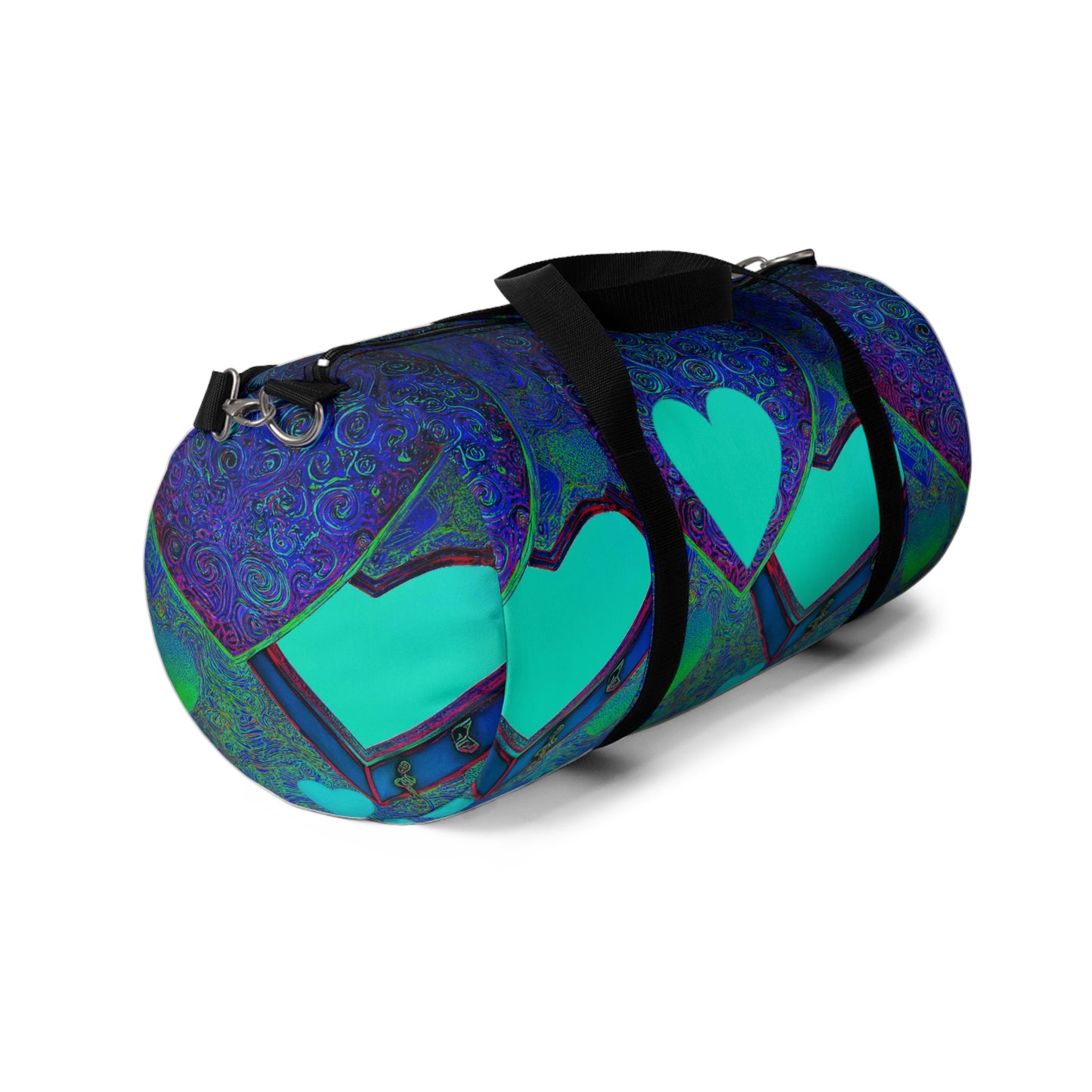 Duffel Bag: BALEIJO Sea of Hearts Collection