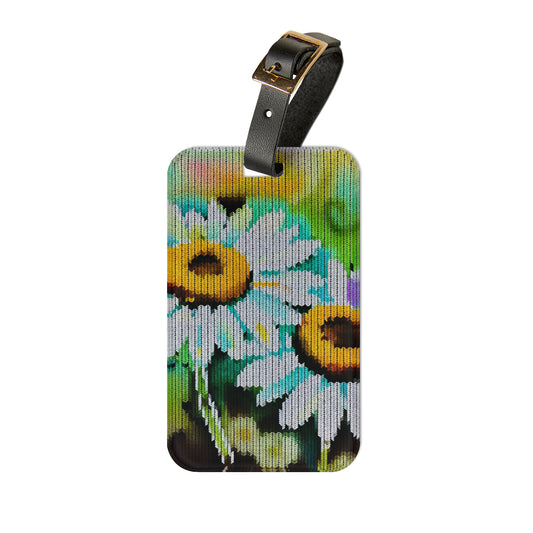 Luggage Tag ID: BALEIJO Knitastic Daisies Collection 02