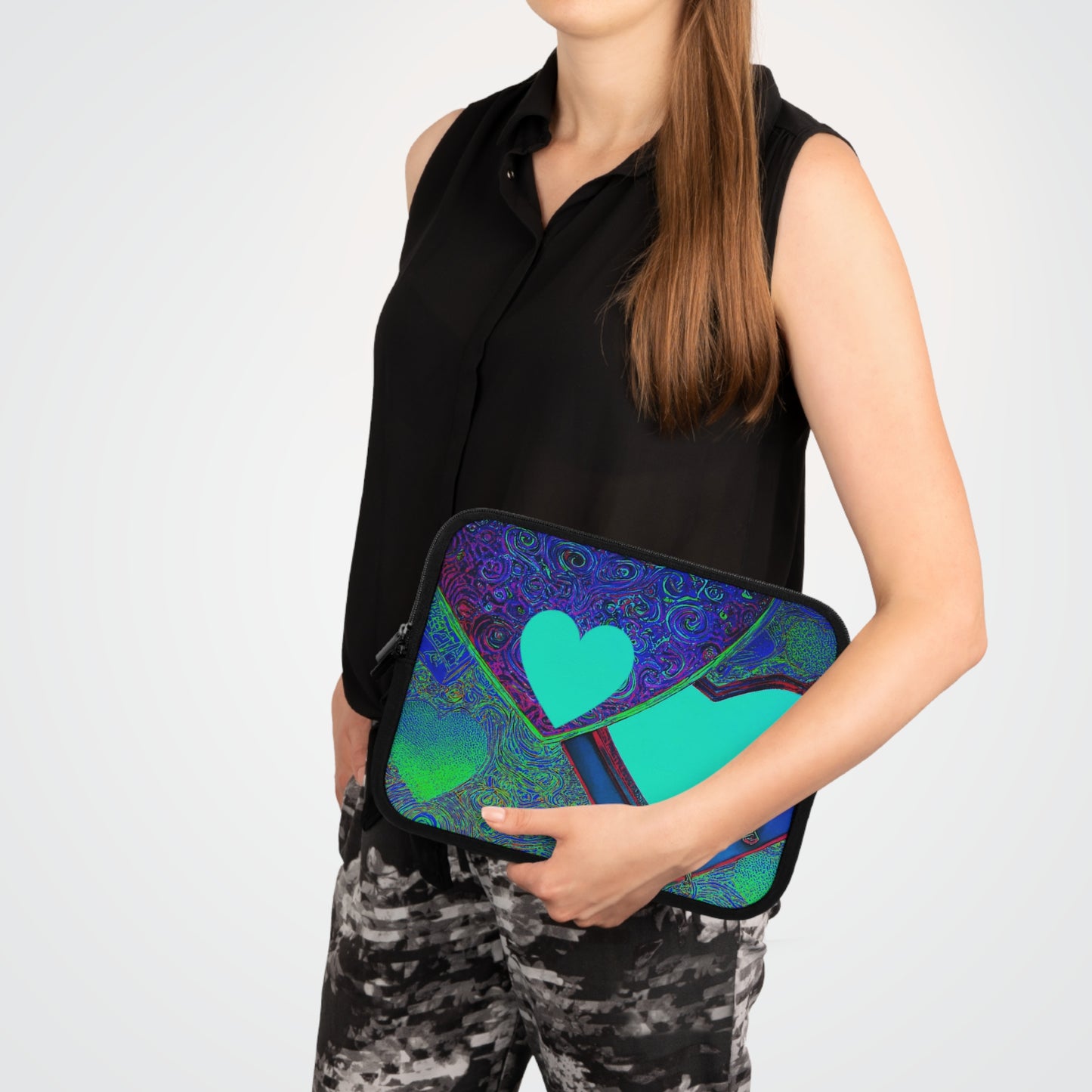 Laptop Sleeve: BALEIJO Sea of Hearts Collection