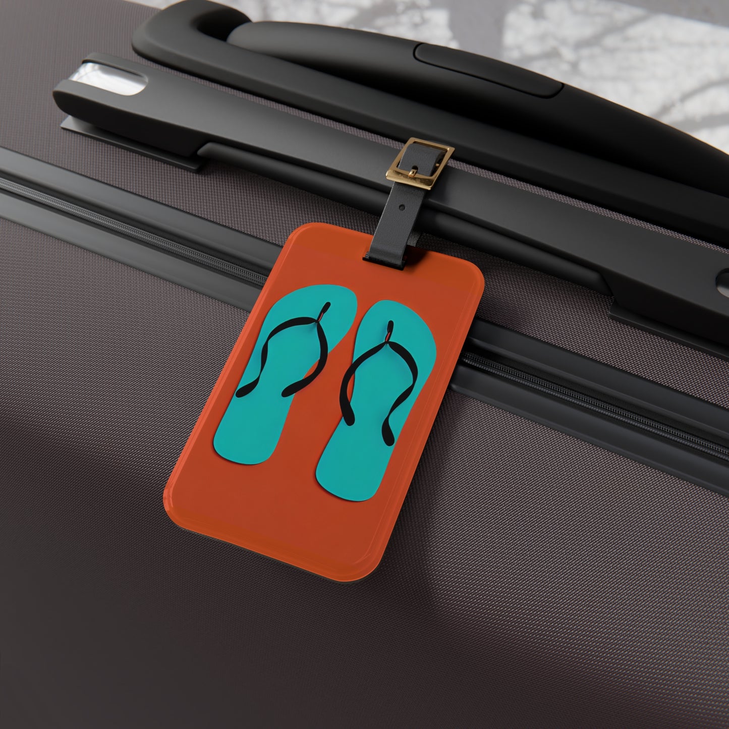 Luggage Tag ID: BALEIJO Toes Out Collection