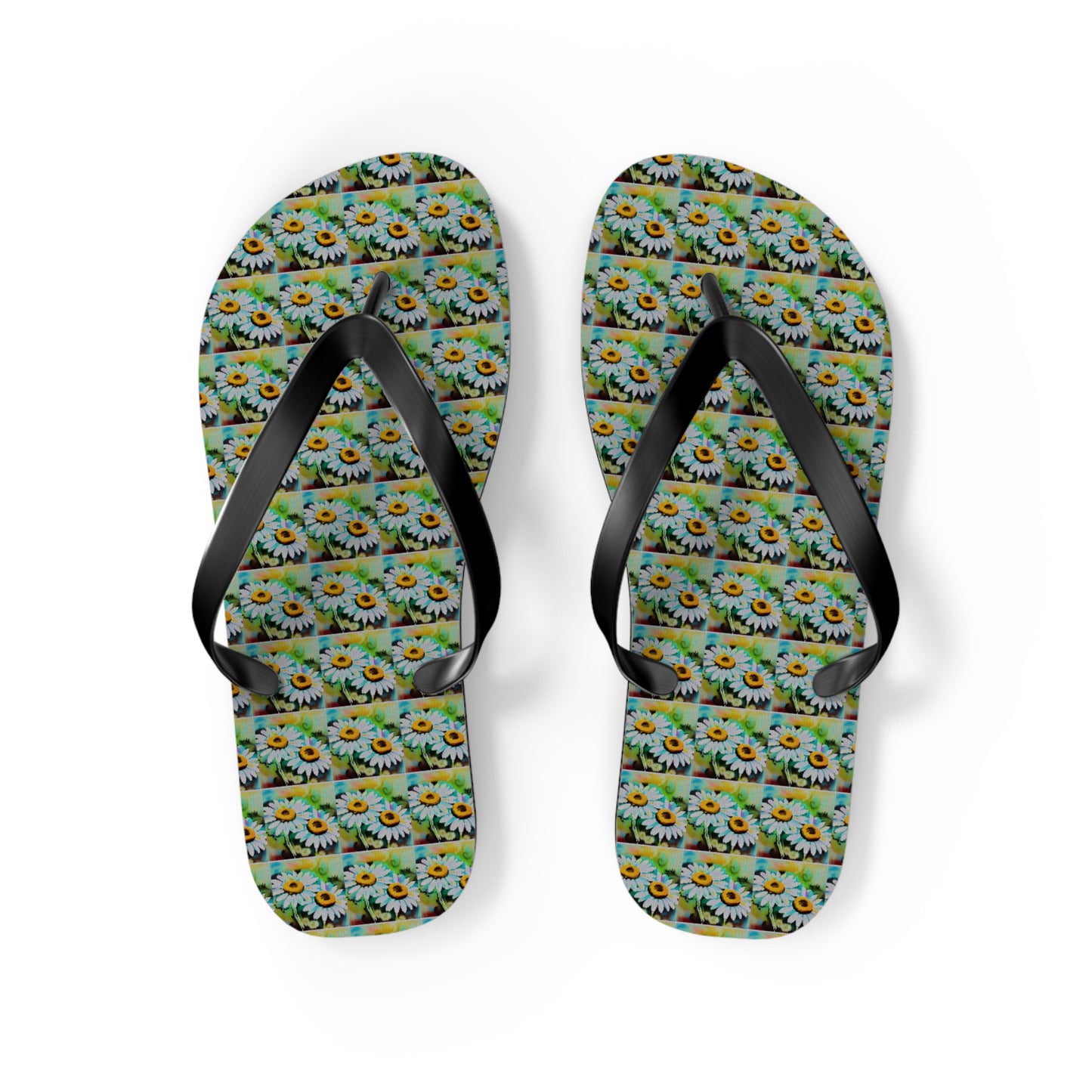 Flip Flops:  BALEIJO Knitastic Daisies Collection 02