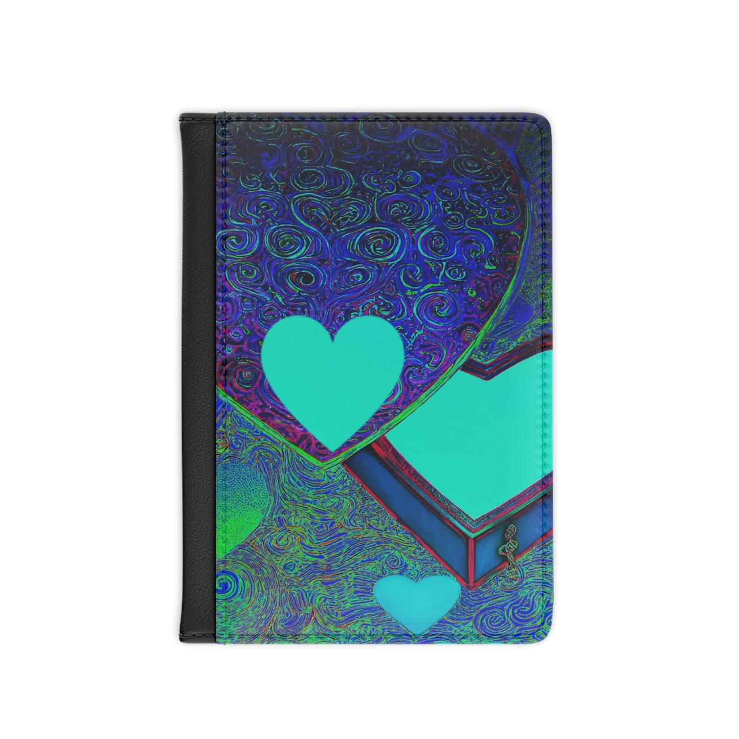 Passport Cover: BALEIJO Sea of Hearts Collection