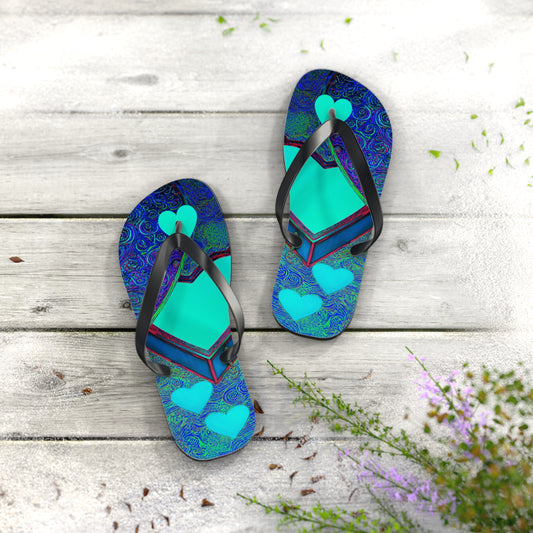 Flip Flops: BALEIJO Sea of Hearts Collection