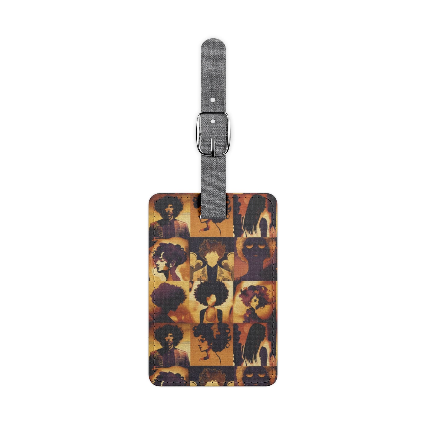 Saffiano Polyester Luggage Tag: BALEIJO Coiffure Collection 02