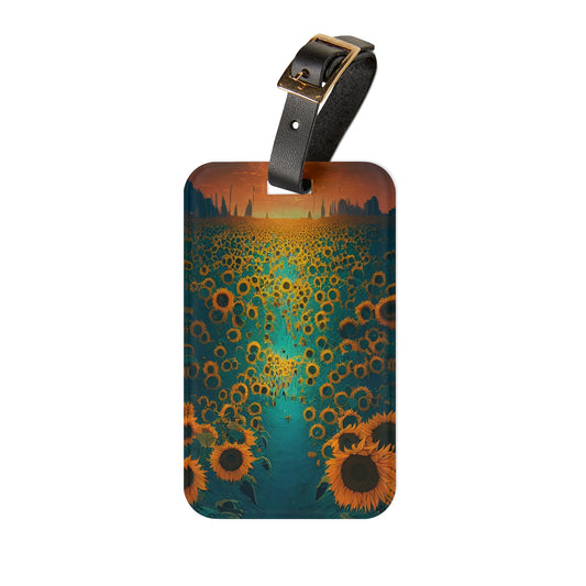 Luggage Tag ID:  BALEIJO Walk Among the Sunflowers Collection