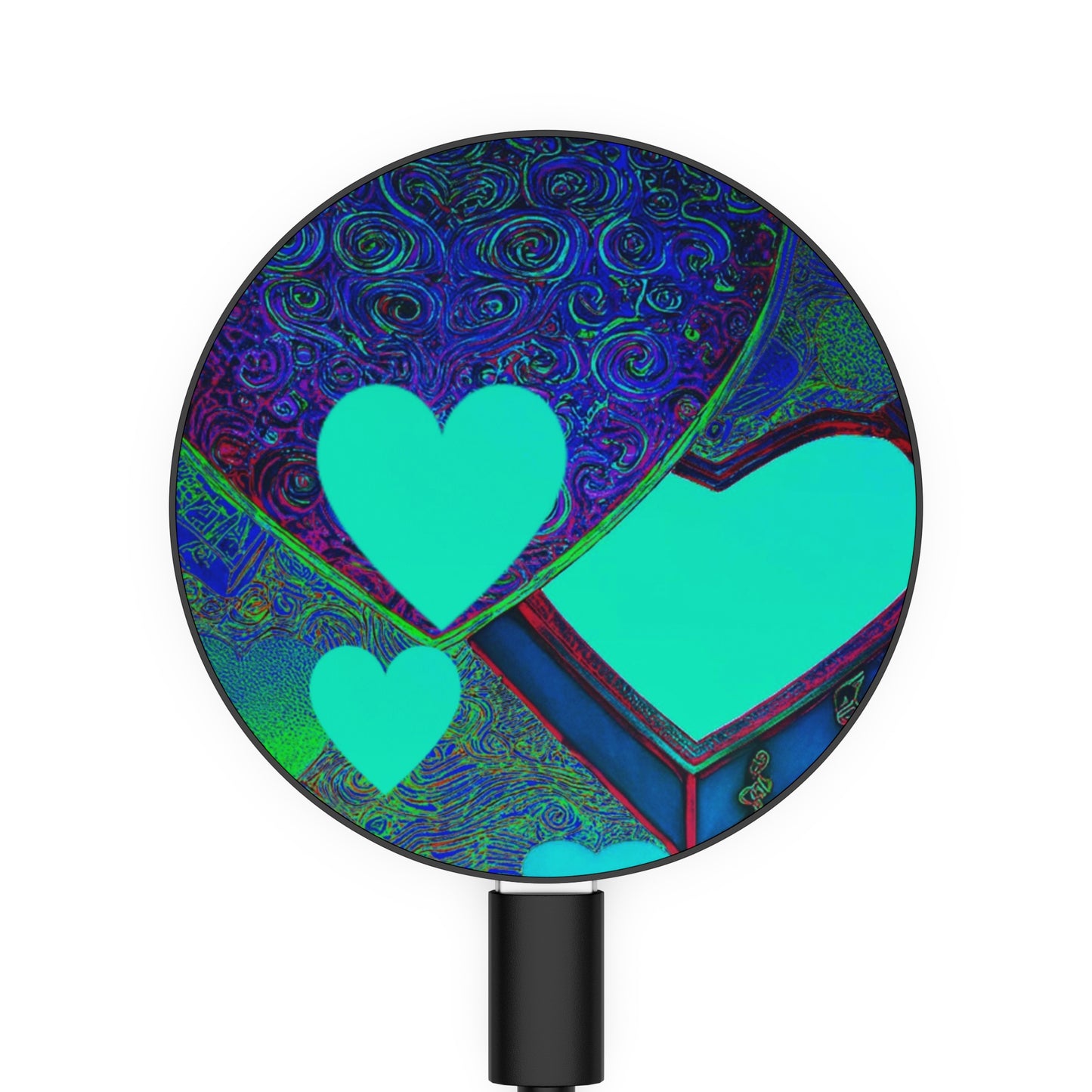 Magnetic Induction Charger: BALEIJO Sea of Hearts Collection