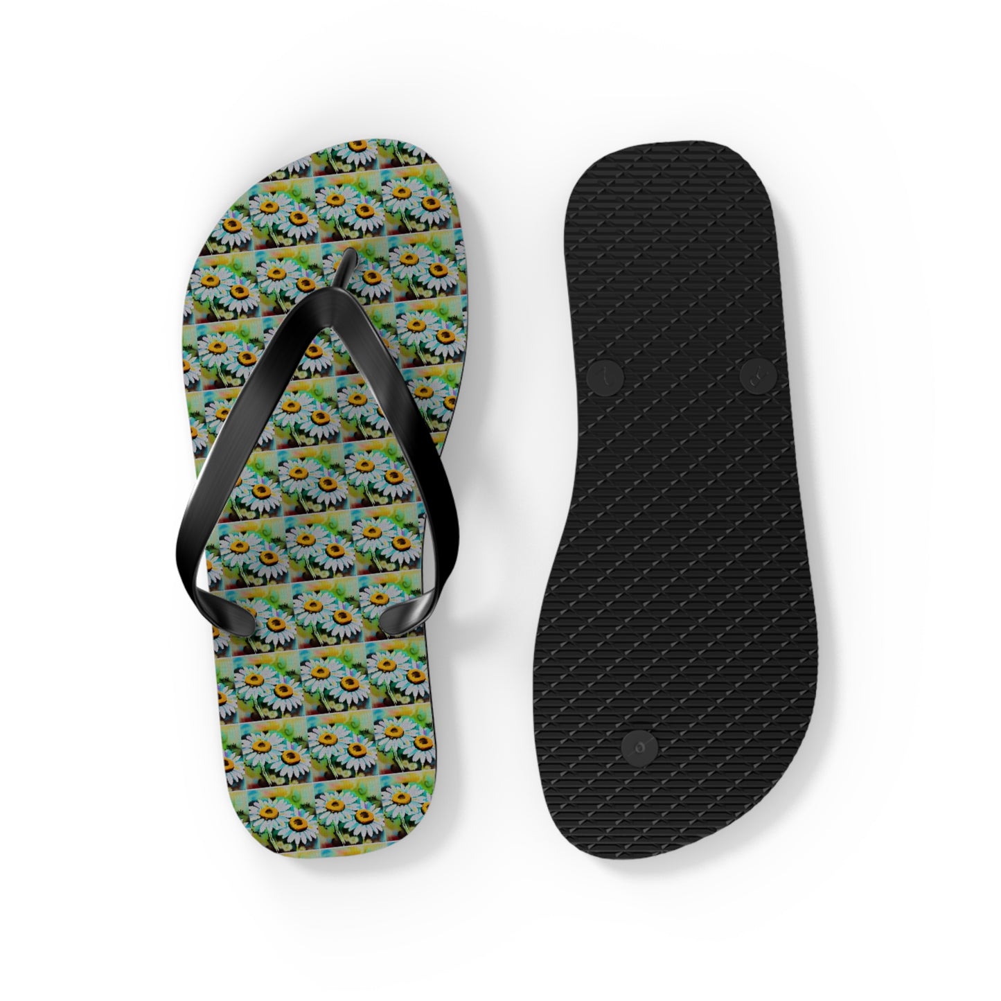 Flip Flops:  BALEIJO Knitastic Daisies Collection 02